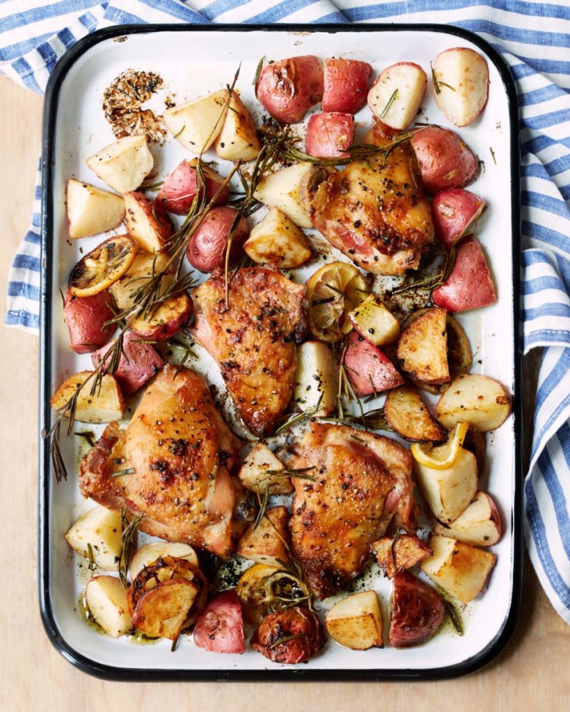 Honey Rosemary Basil Olive Oil Chicken Recipe Sonoma Farm