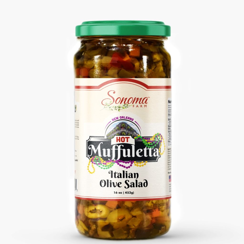 Spicy Olive Salad - 16oz