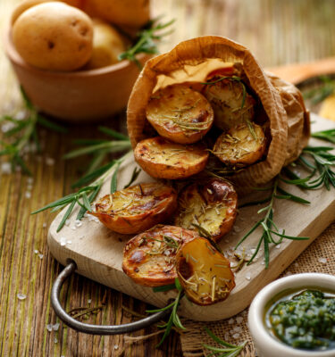 Baked-Potato-Wedges-Basil-Olive-Oil-Recipe