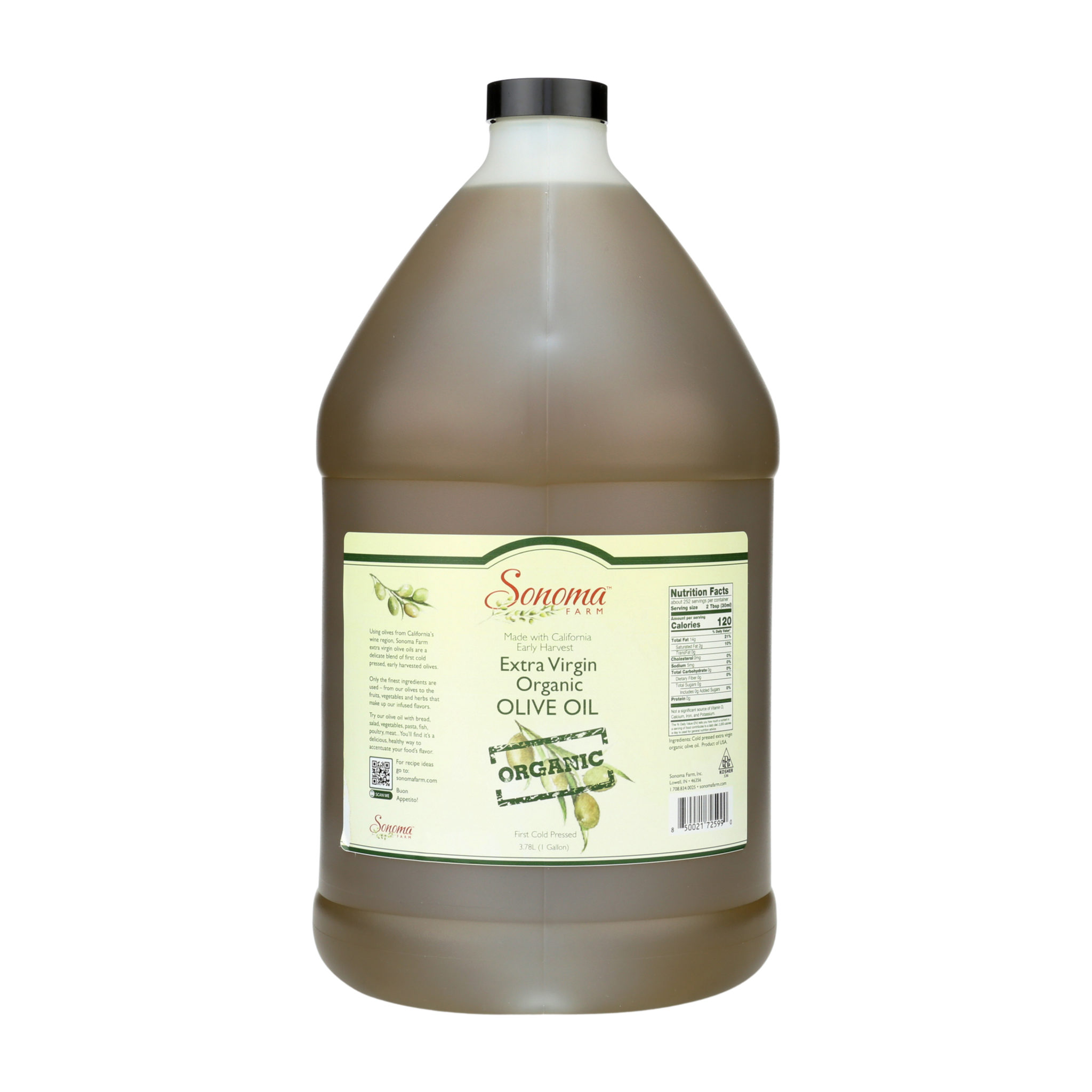 Buy Bragg's Olive Oil Organic - 1 gallon, Health Foods Stores