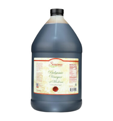 half gallon jug of balsamic vinegar